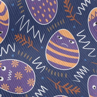 Naughty Expression Easter Eggs Standard Corduroy