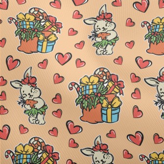 Hand Drawn Christmas Gift Rabb Dobby