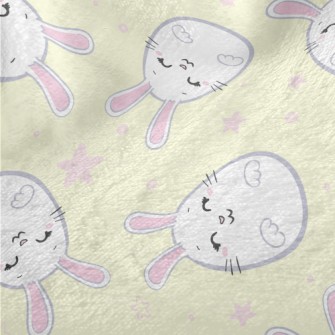 Cute Rabbit Easter Eggs Minky