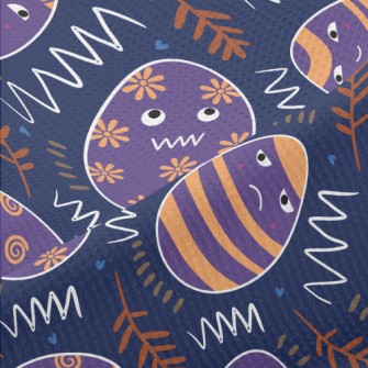 Naughty Expression Easter Eggs Piqué