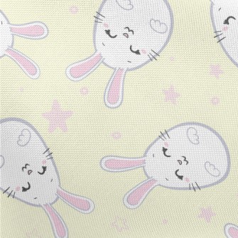 Cute Rabbit Easter Eggs Pongee