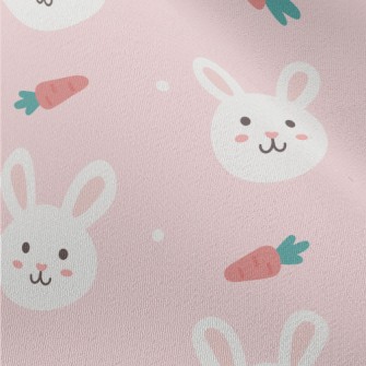 Cute Cartoon Rabbit Chiffon