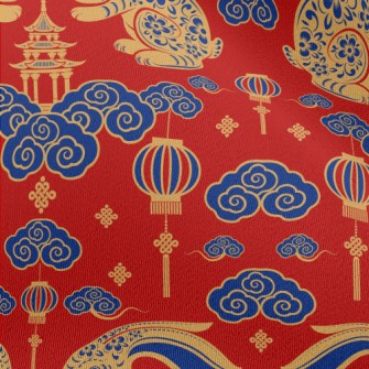 Traditional Chinese Rabbit Chiffon