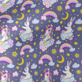 Fairytale Unicorn In The Starr Waterproof Canvas