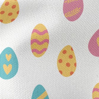 Colorful Easter Eggs Waterproof Canvas
