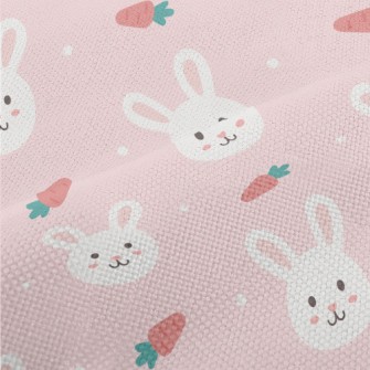 Cute Cartoon Rabbit Performance Linen