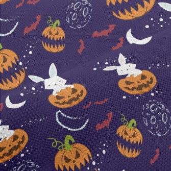 Rabbit And Halloween Pumpkin Performance Linen