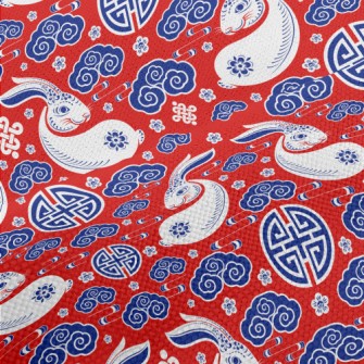 Chinese Tai Chi Rabbit Performance Linen