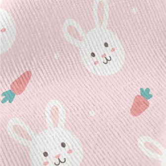 Cute Cartoon Rabbit Standard Corduroy