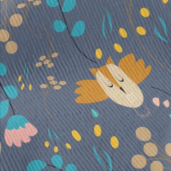 Forest Plants And Animals Standard Corduroy