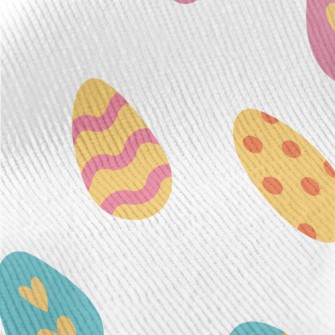 Colorful Easter Eggs Standard Corduroy