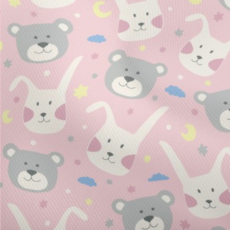 Rabbit And Bear Doodle Dobby