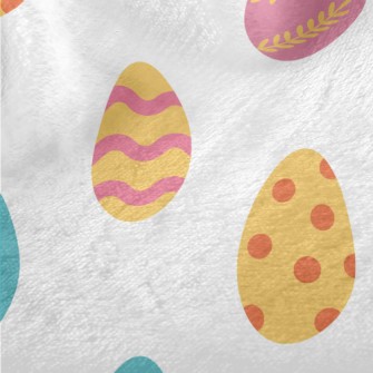 Colorful Easter Eggs Minky