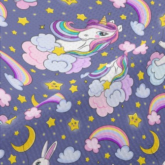 Fairytale Unicorn In The Starr Piqué