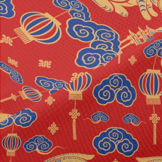 Traditional Chinese Rabbit Piqué