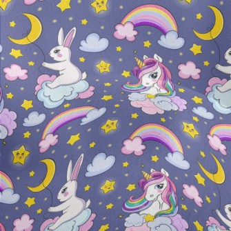 Fairytale Unicorn In The Starr Lightweight Performance Linen