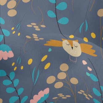 Forest Plants And Animals Lightweight Performance Linen