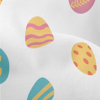 Colorful Easter Eggs Lightweight Performance Linen