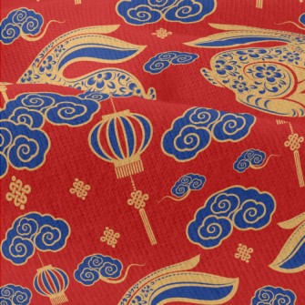 Traditional Chinese Rabbit Modern Jersey