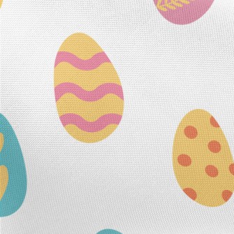 Colorful Easter Eggs Pongee