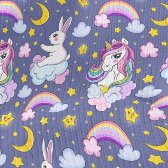 Fairytale Unicorn In The Starr Stretch Jersey