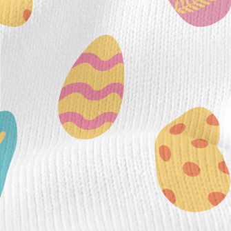Colorful Easter Eggs Stretch Jersey