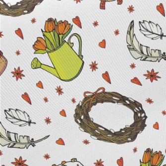 Easter Celebration Traditions Midweight Cotton Poplin