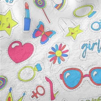 Rainbow Glasses, Crown, Heart, Minky