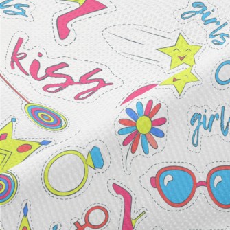 Rainbow Glasses, Crown, Heart, Piqué