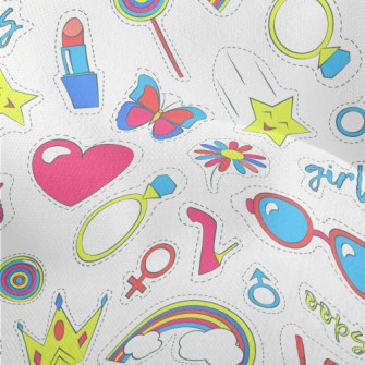 Rainbow Glasses, Crown, Heart, Lightweight Performance Linen