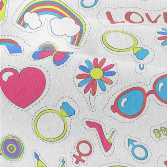 Rainbow Glasses, Crown, Heart, Modern Jersey