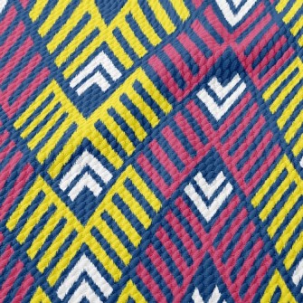 Curved Arrow Birdseye Piqué