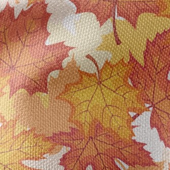 Autumn Maple Leaves Waterproof Canvas