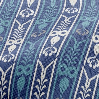 Vintage Mural Performance Linen
