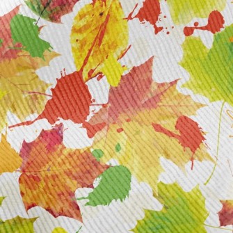 Inkjet Maple Leaf Standard Corduroy