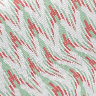 Red And White Arrow Twill