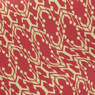 Red Mural Twill