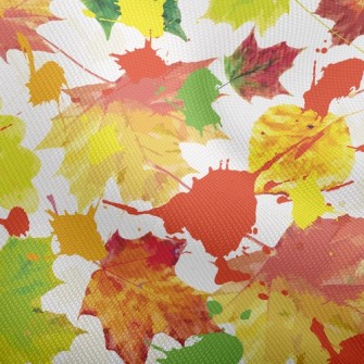 Inkjet Maple Leaf Dobby