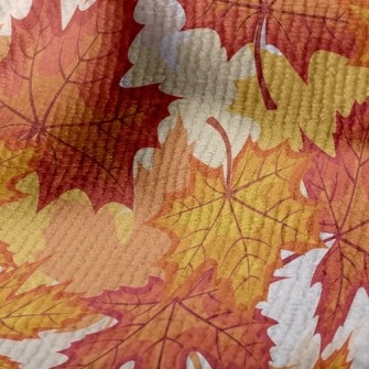 Autumn Maple Leaves Terry