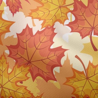 Autumn Maple Leaves Dobby