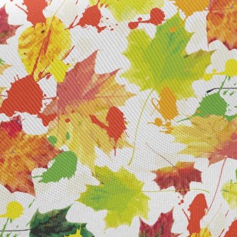 Inkjet Maple Leaf Twill