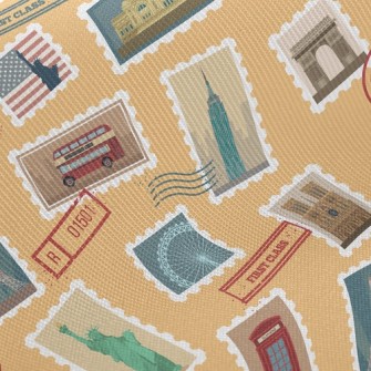 Landscape Stamp Twill