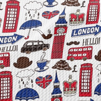 London Culture Birdseye Piqué