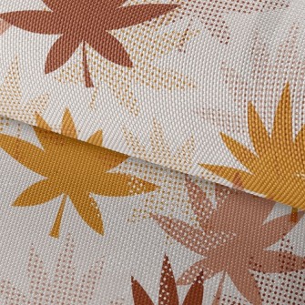 Leaf Print Waterproof Oxford