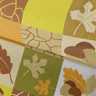 Autumn Leaves Waterproof Oxford