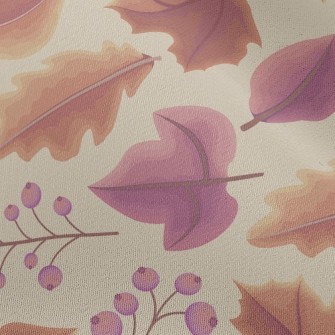 The Beauty Of Fallen Leaves Chiffon
