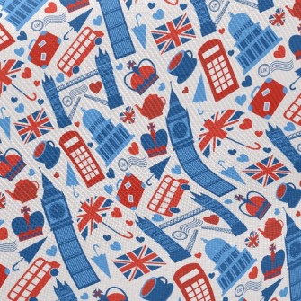 I Love Britain Twill