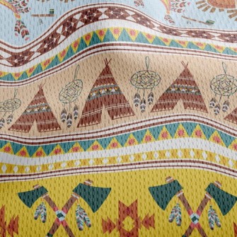 Indian Tent Athletic Mesh Flat Back