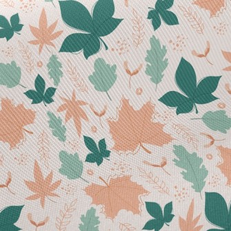 Fallen Leaves Flying Twill
