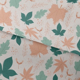 Fallen Leaves Flying Waterproof Oxford